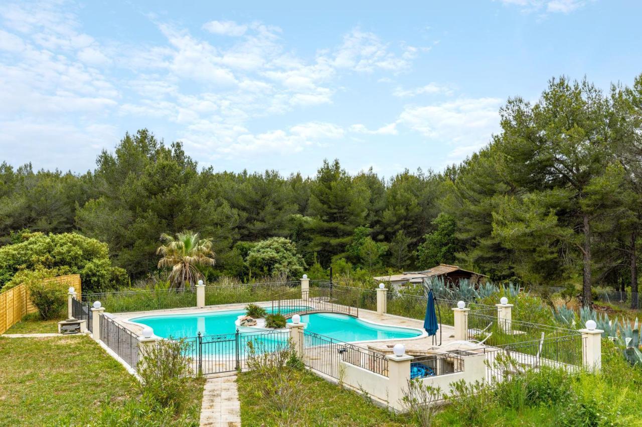 Villa Signo - Piscine Privee Signes Bagian luar foto